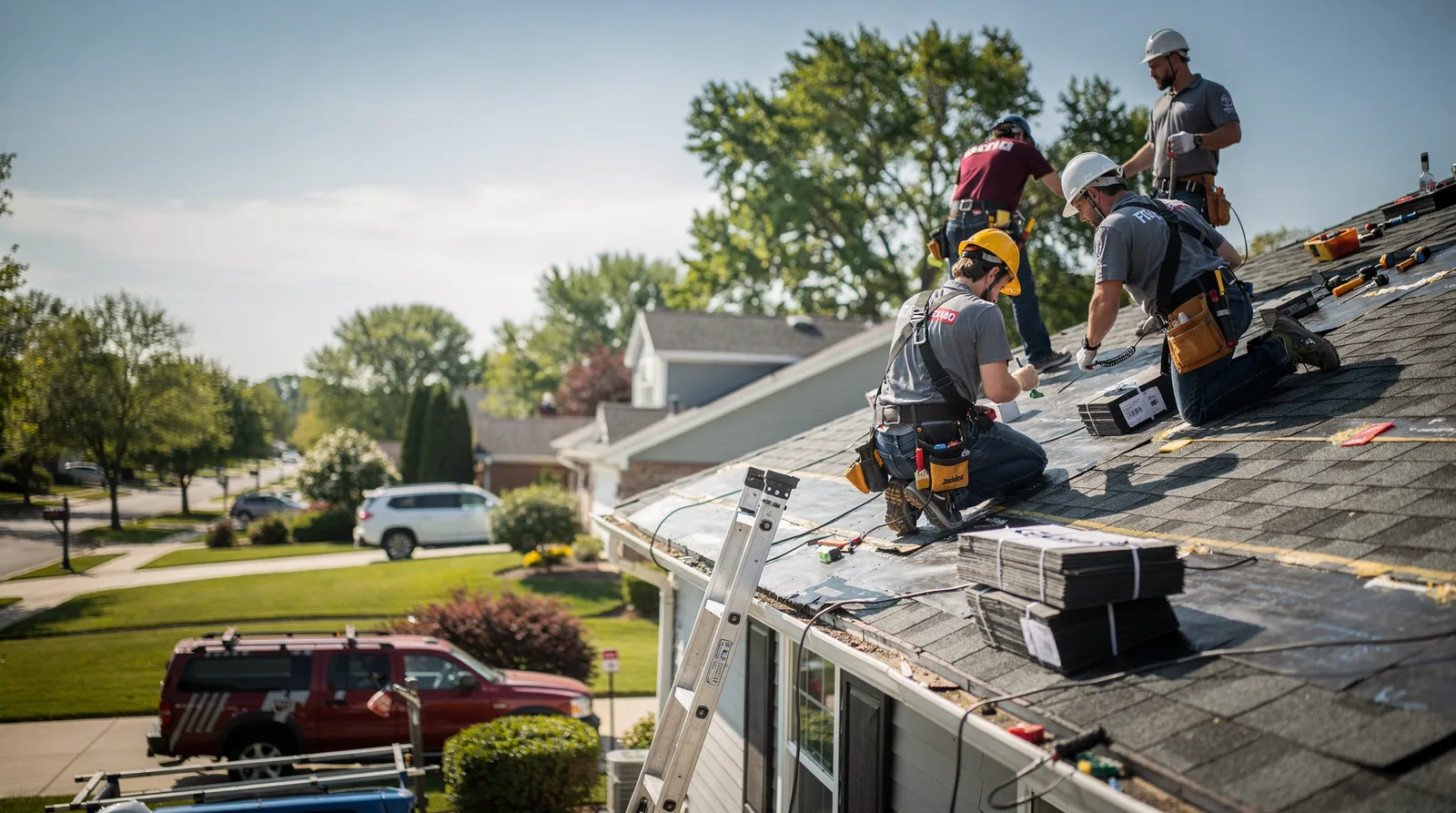 Roof Repair in Little York, IL around you